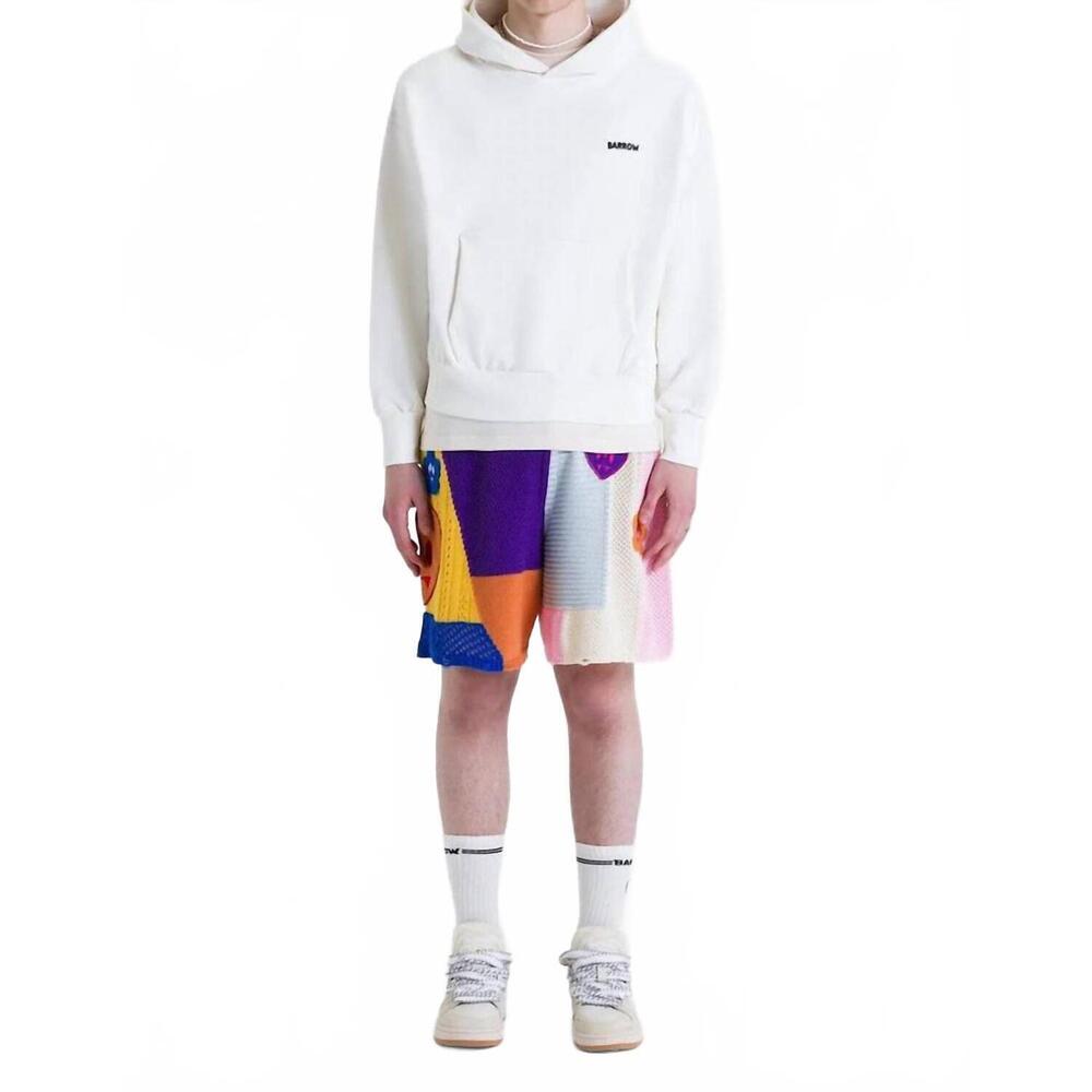 NEW BARROW bermuda knitted shorts in multi